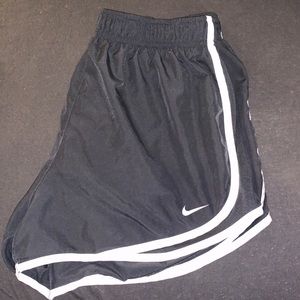 Black and White women’s Nike shorts